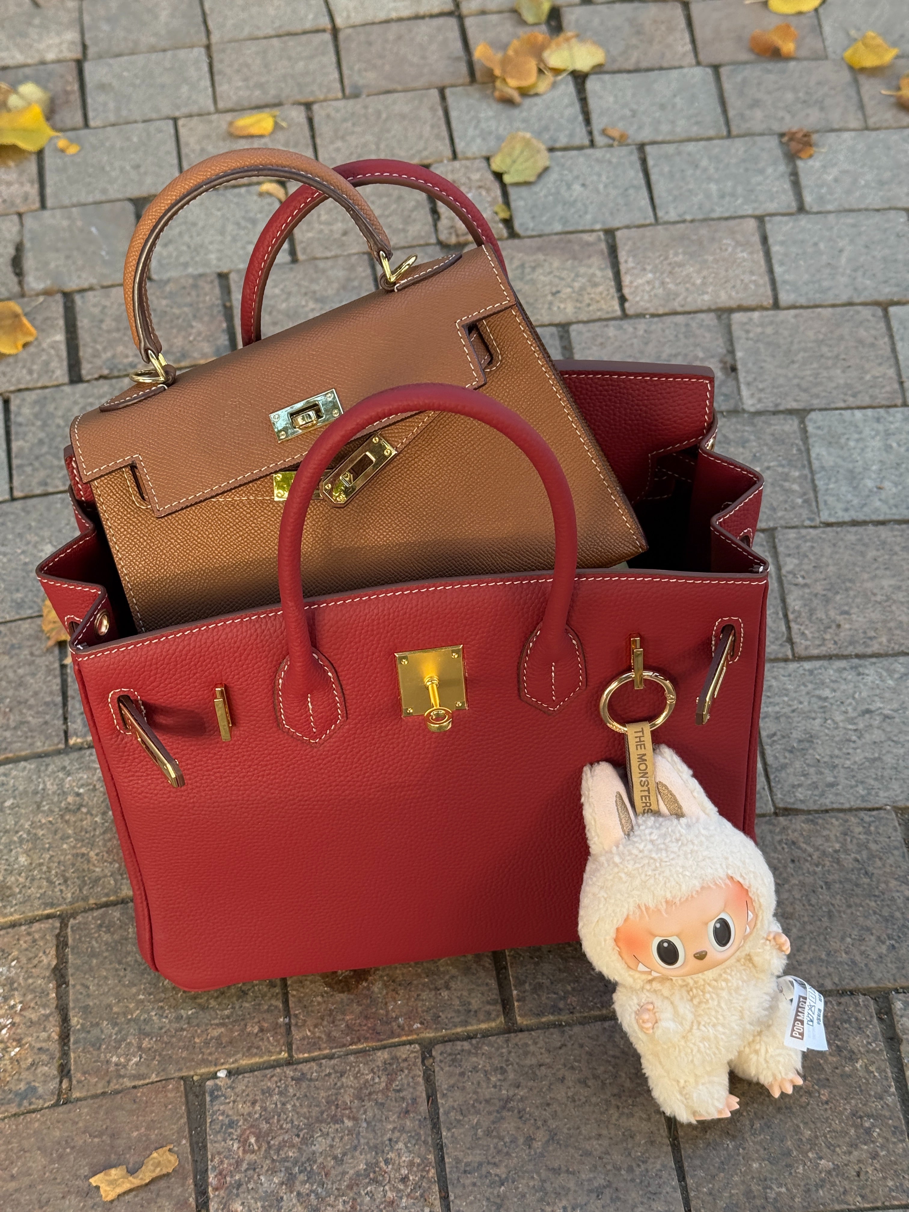 SAC AMELIA - ROUGE 30 cm