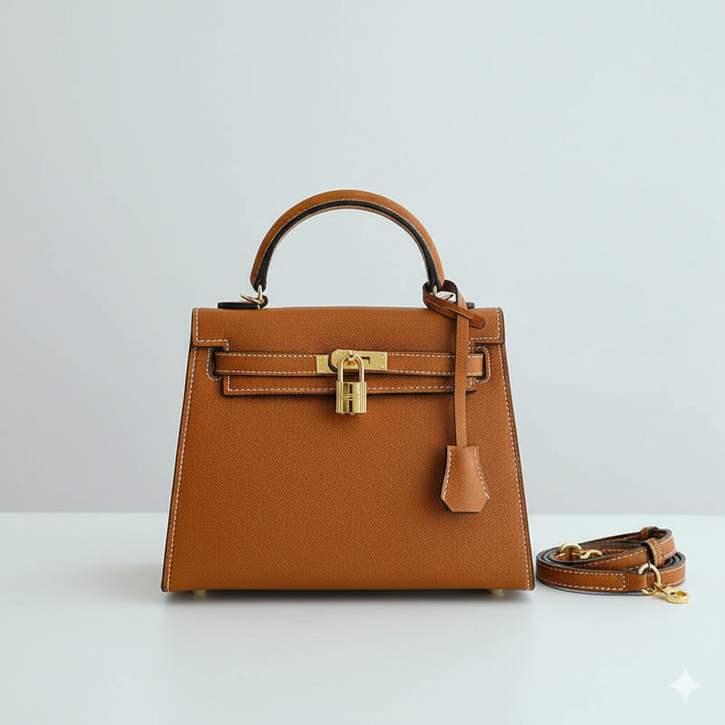 SAC ALMA - MARRON 22 cm