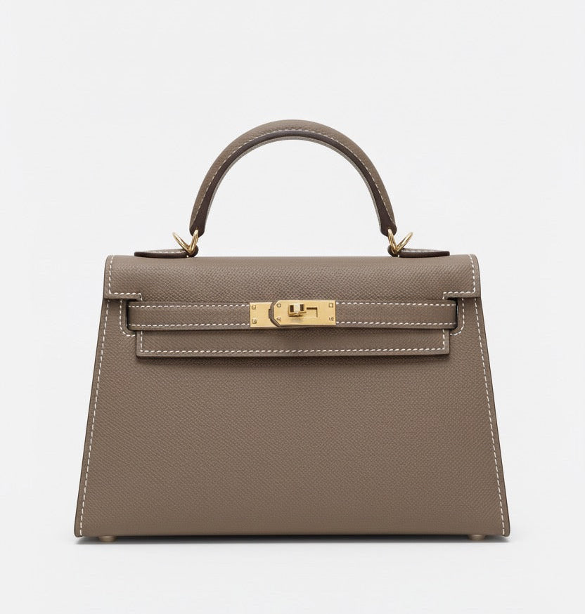 SAC NAYA - TAUPE 22 cm