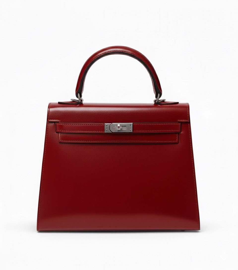 SAC NAYA- ROUGE BORDEAUX 25 cm