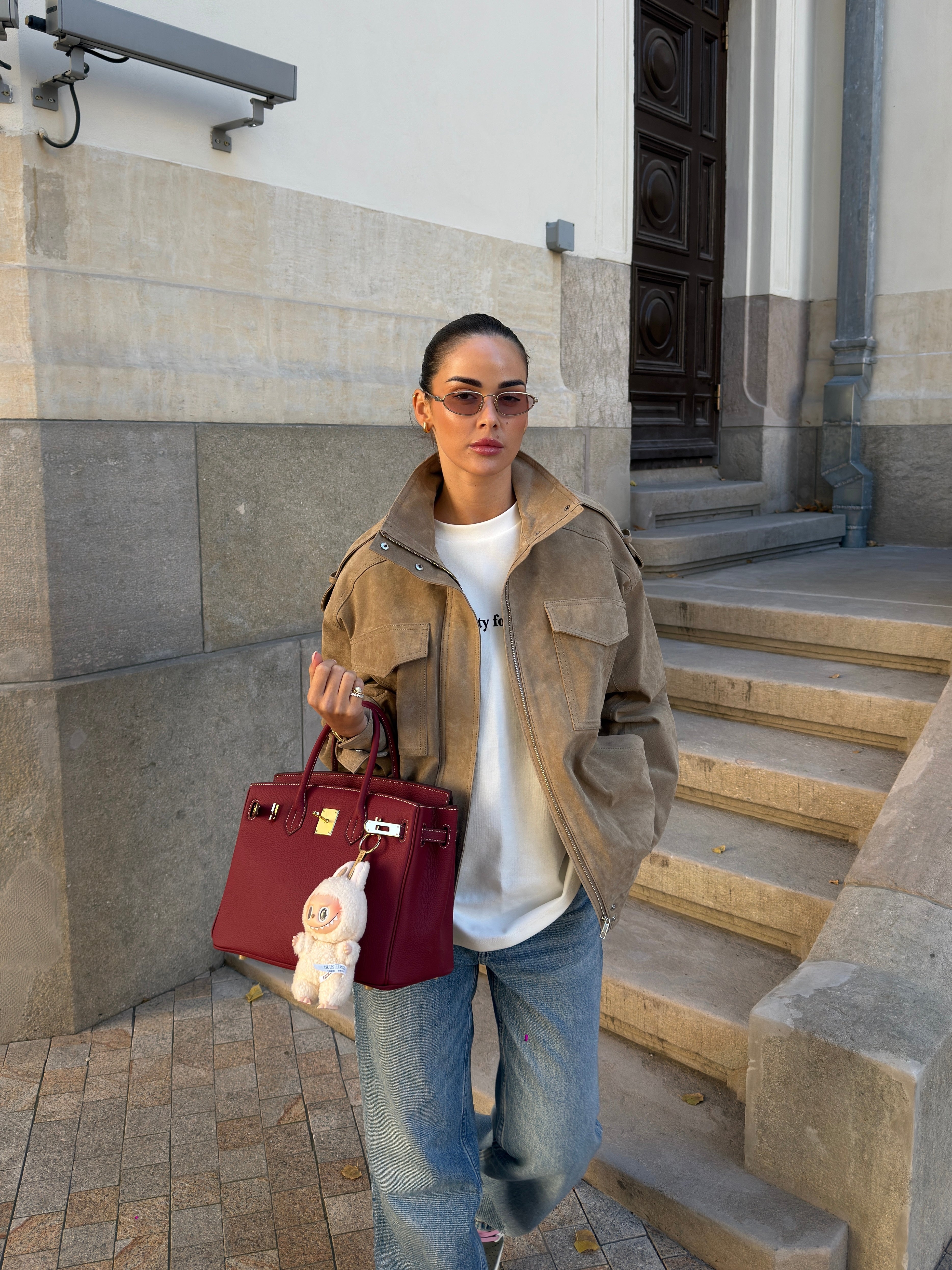 SAC AMELIA - ROUGE 30 cm