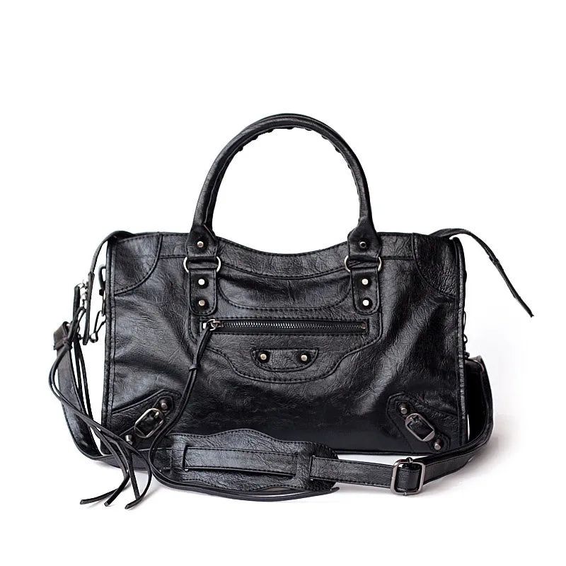 SAC COURS ELISE - NOIR 30 cm