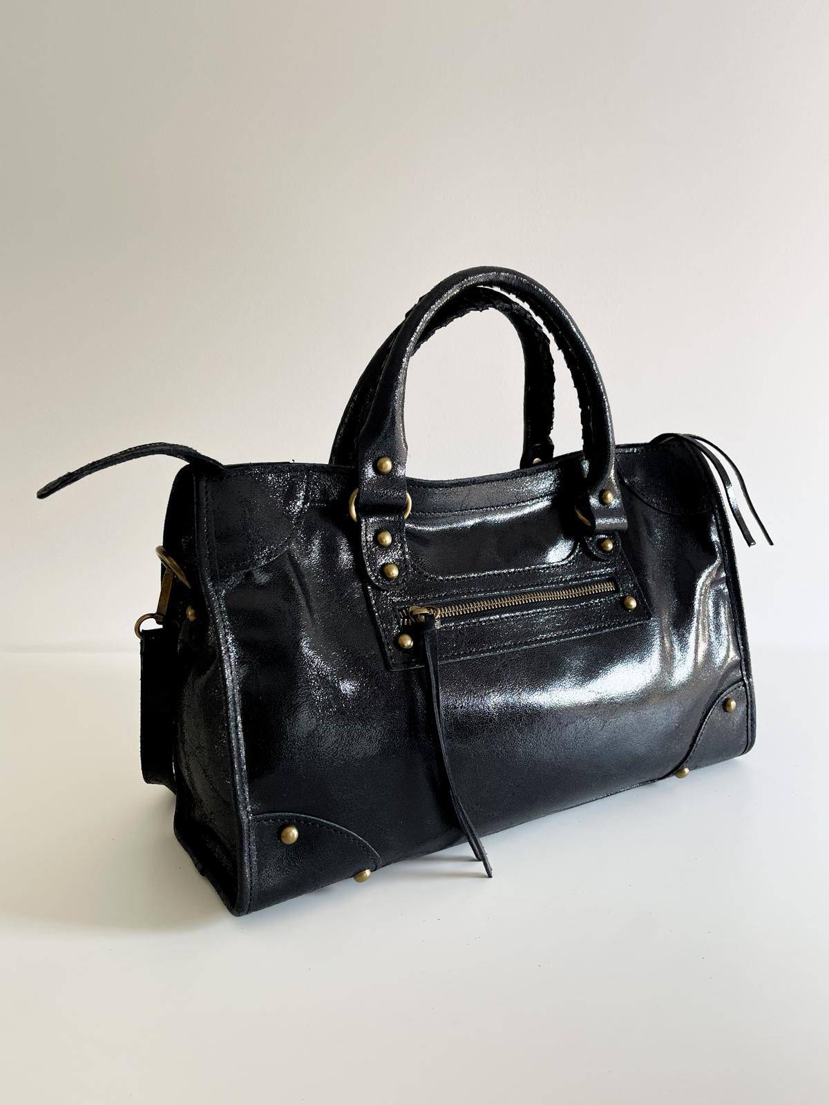 SAC COURS - Noir 30 cm