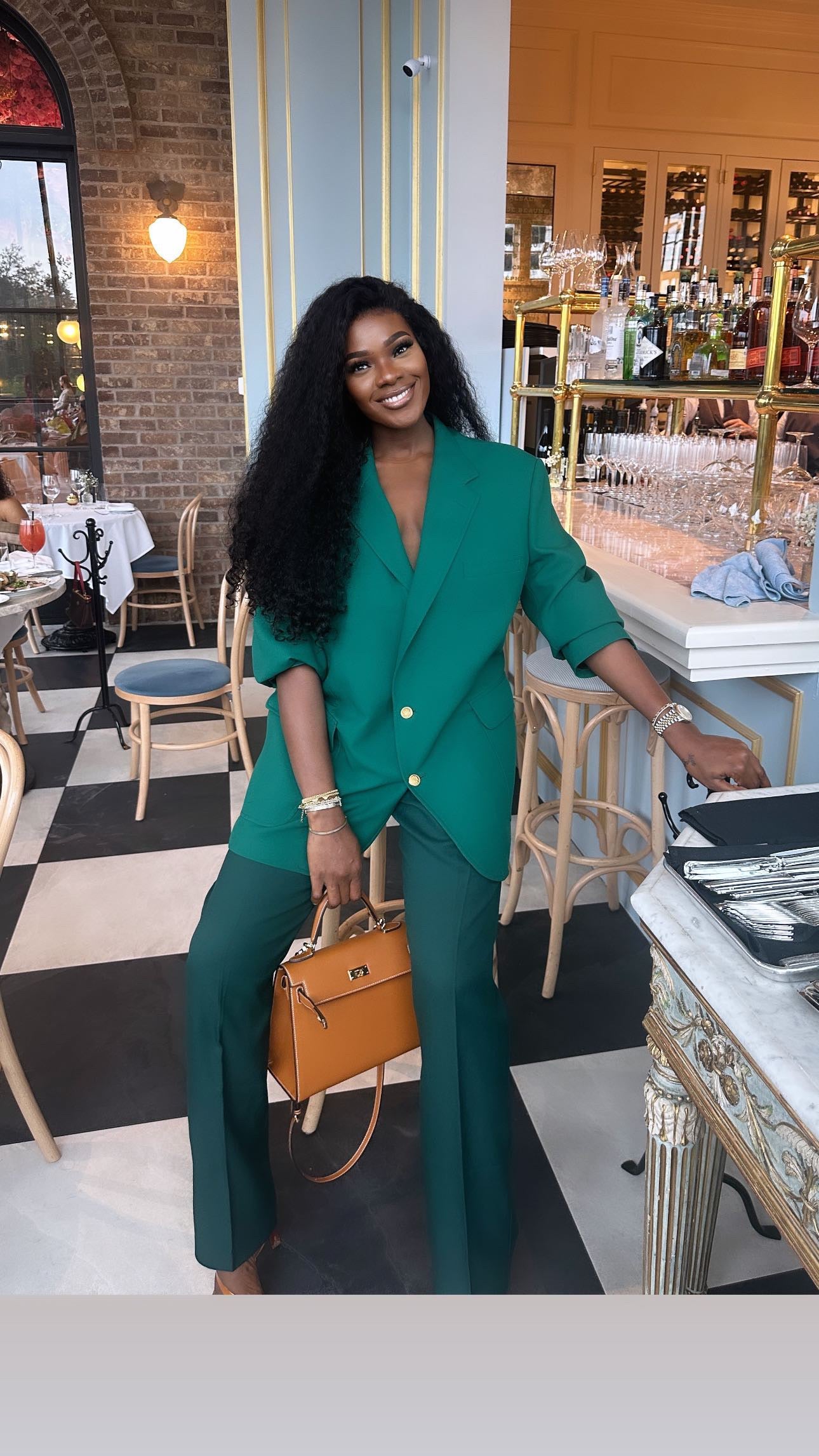 SAC ALMA - MARRON 22 cm