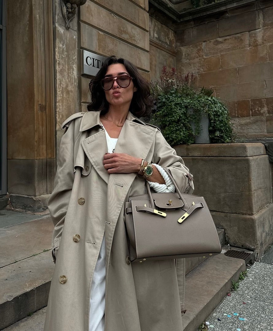 SAC AMELIA - GRIS 30 cm