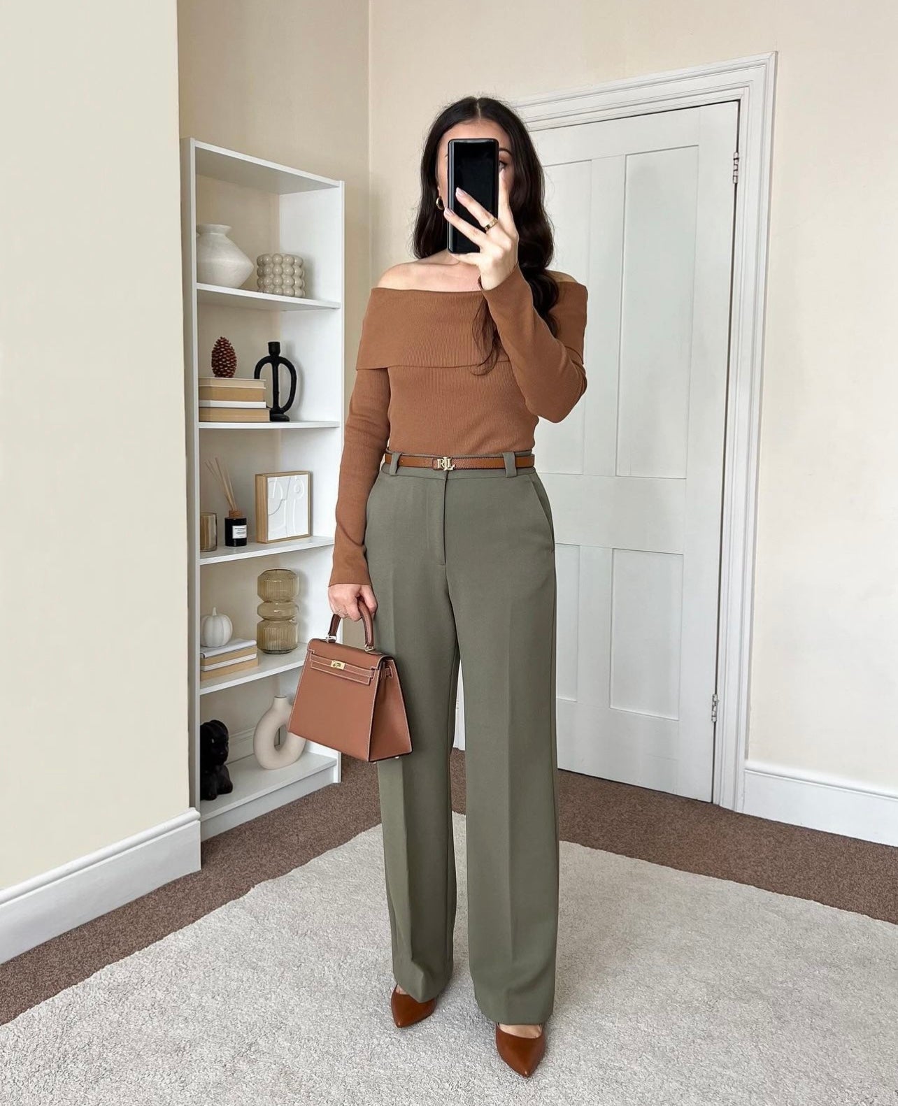 SAC ALMA - MARRON 22 cm