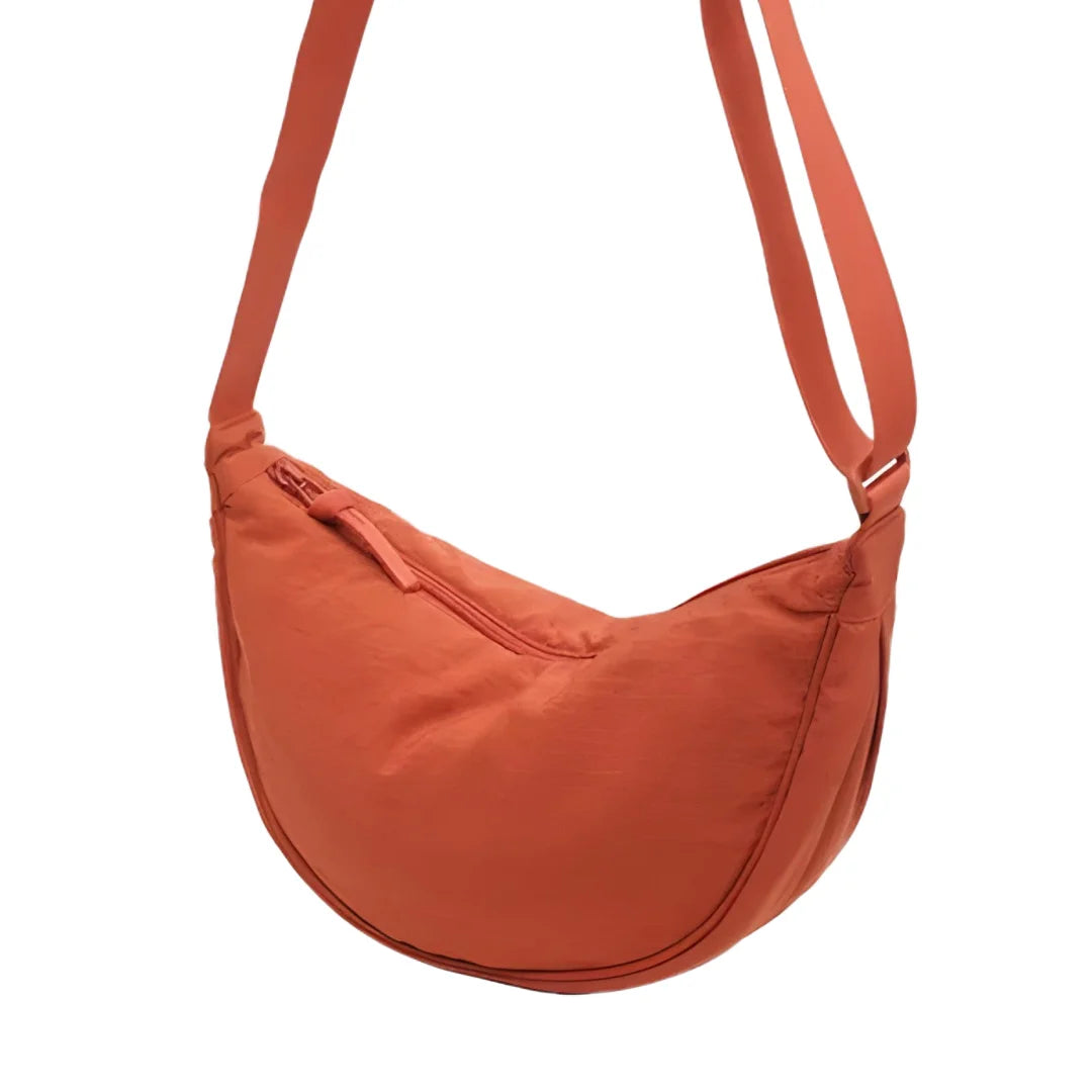 ChicTraveler - Sac Hobo Croisé en Nylon pour Femmes